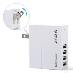 Oricodcp 4U WH 4口USB平板电脑充电头 一款多功能的计算机及通讯设备配件